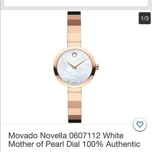 Movado Novella Rose Gold Watch, 24mm